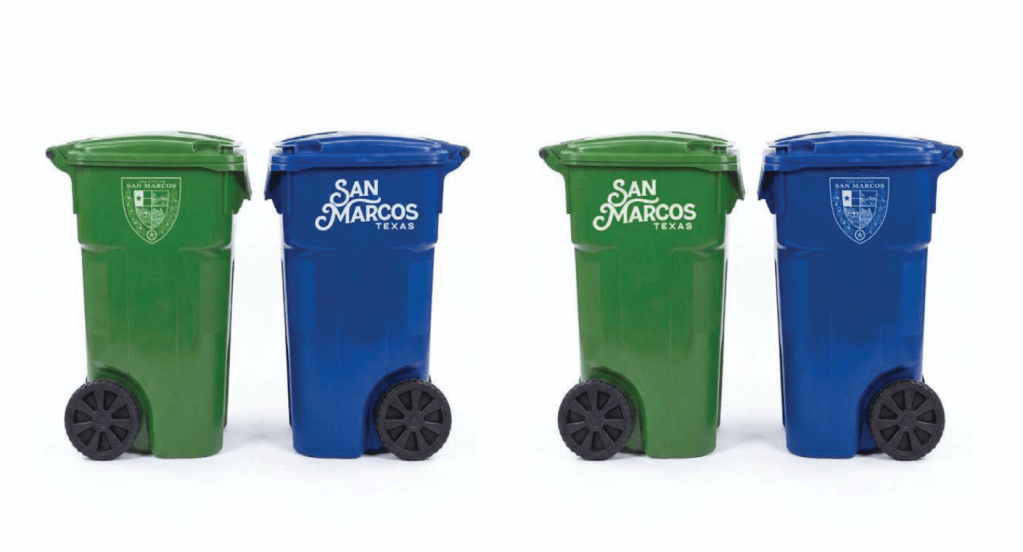 themed garbage cans