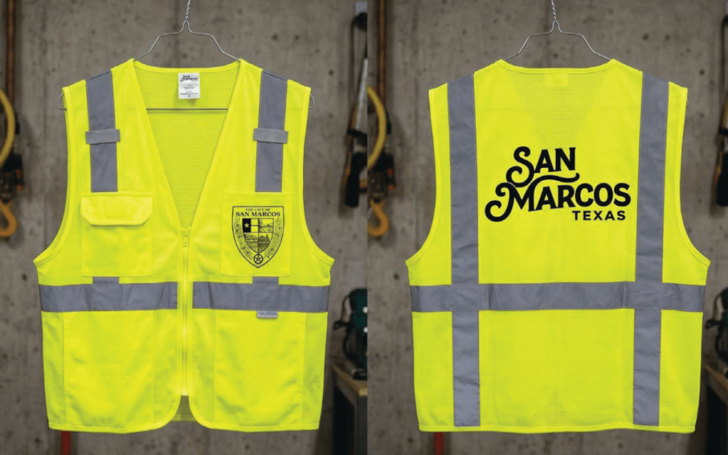 themed reflective vests