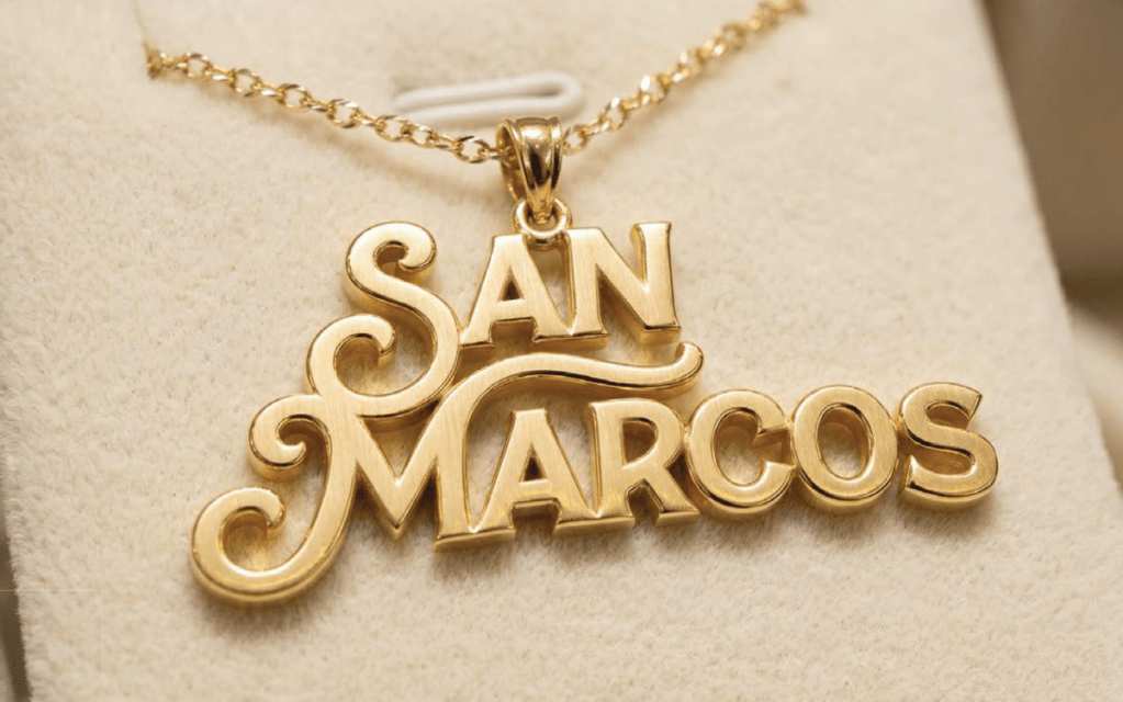 themed necklace